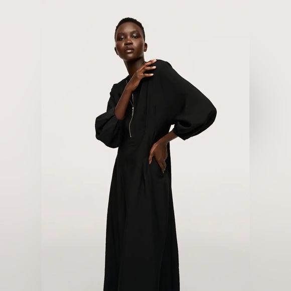 mango flowy modal dress | Dresses | Mango season:RS25